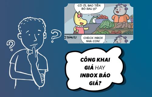 Bán hàng online: Chủ shop nên công khai giá bán hay bắt khách inbox? - Sổ  Bán Hàng